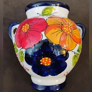 Made In Spain Pottery. Absolutely Gorgeous! Has Wall Hanger